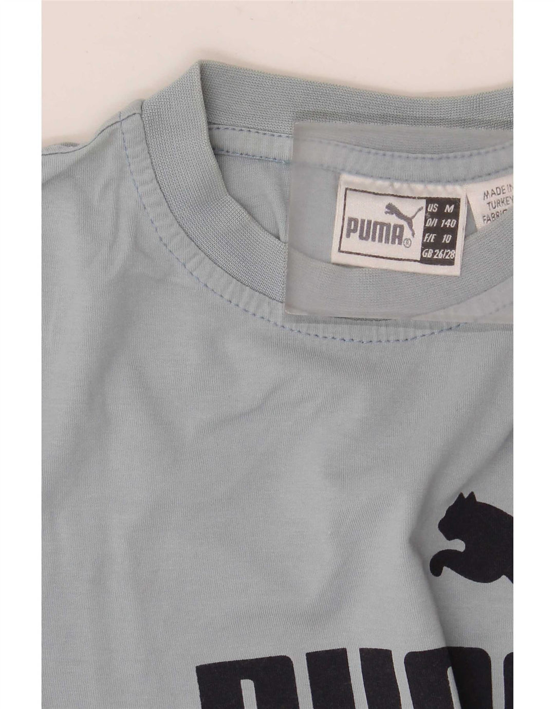 Tricou grafic Puma pentru băieți Top 9-10 ani gri