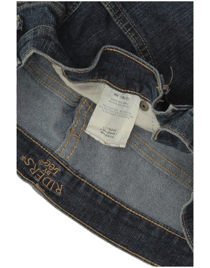 Blugi Capri Riders LEE pentru femei US 8 Medium W30 L18 Bumbac albastru
