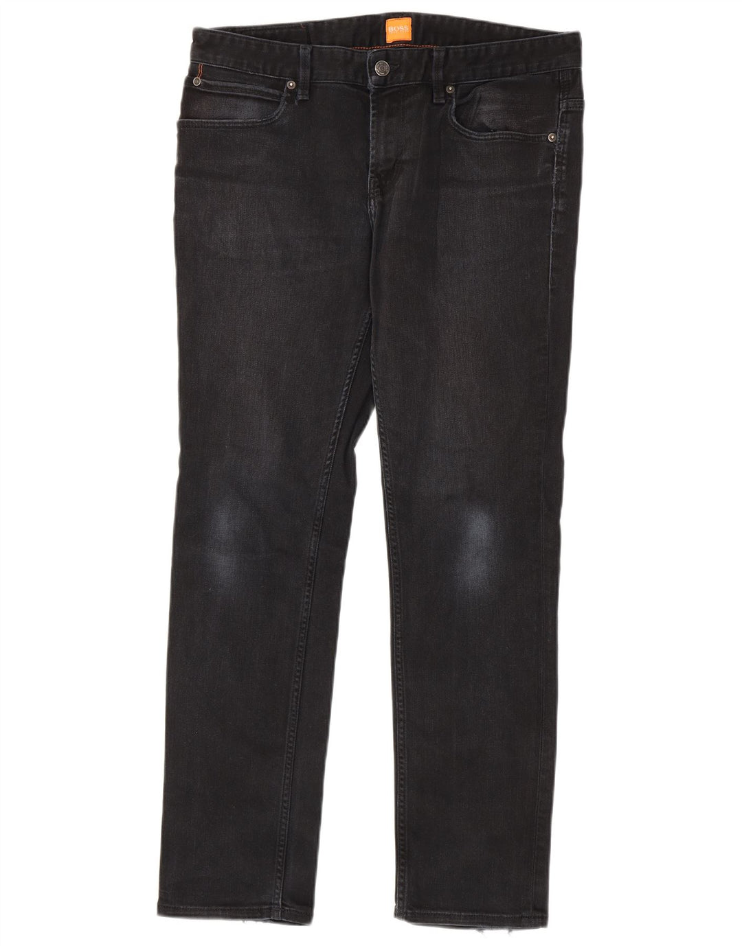 Blugi slim pentru bărbați Hugo Boss W34 L32 bumbac negru