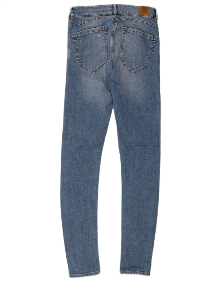 Blugi skinny de damă Zara L25 L28 Albastru
