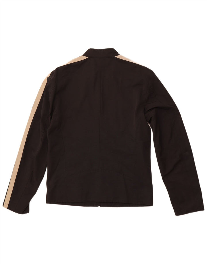 Bomber pentru bărbați ZARA UK 38, bumbac cu dungi negre medii