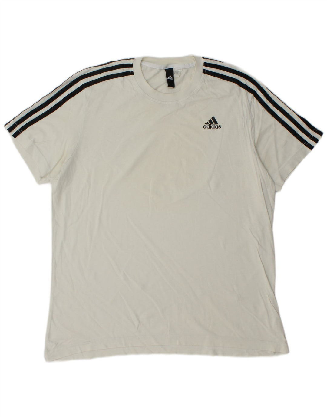 Tricou pentru bărbați ADIDAS Top Mediu Alb
