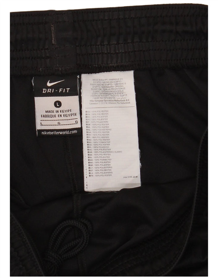 Pantaloni scurți sport Nike Dri Fit pentru bărbați, mari, negru, poliester