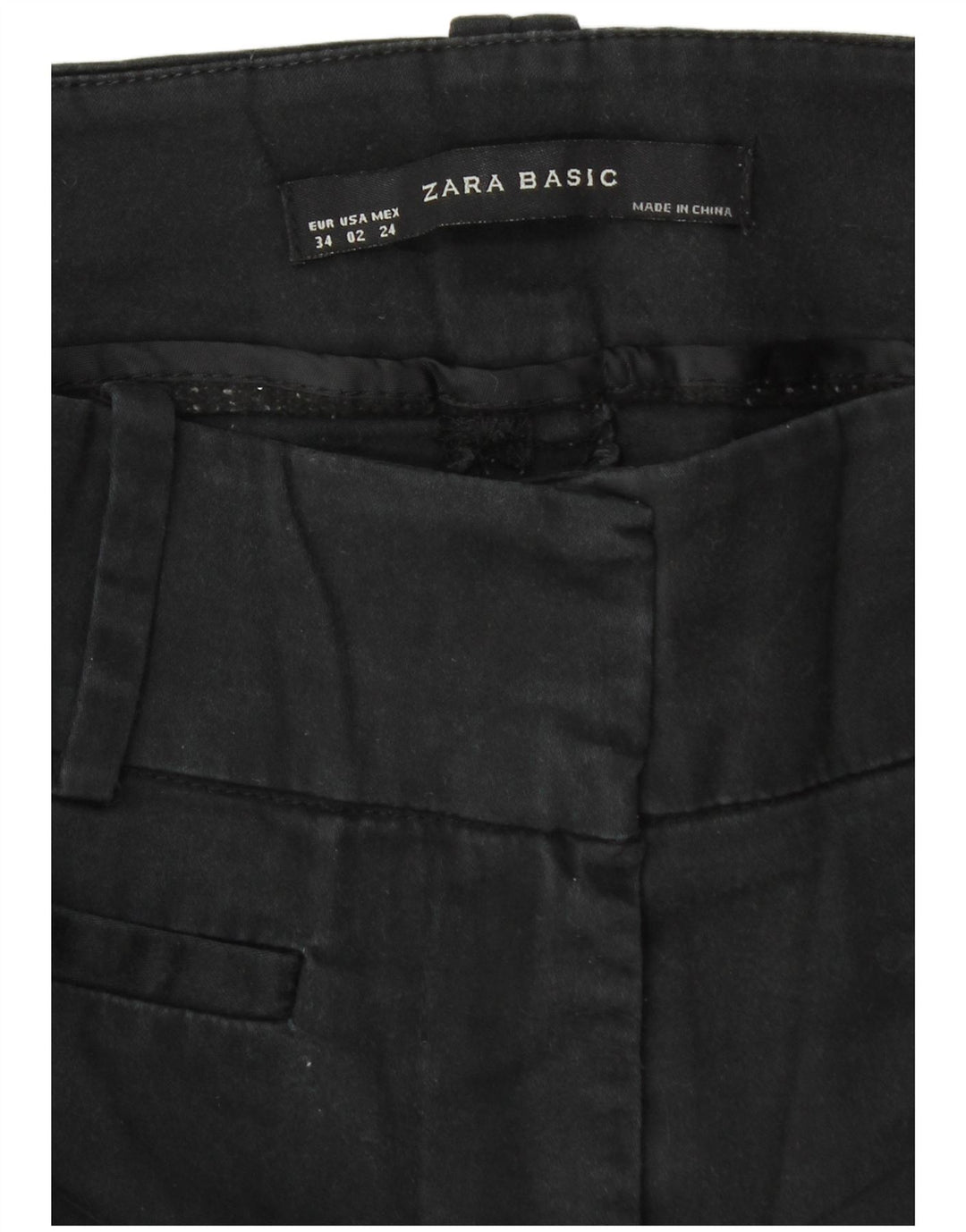 Pantaloni scurți casual pentru femei Zara EU 34 2XS W24 Gri
