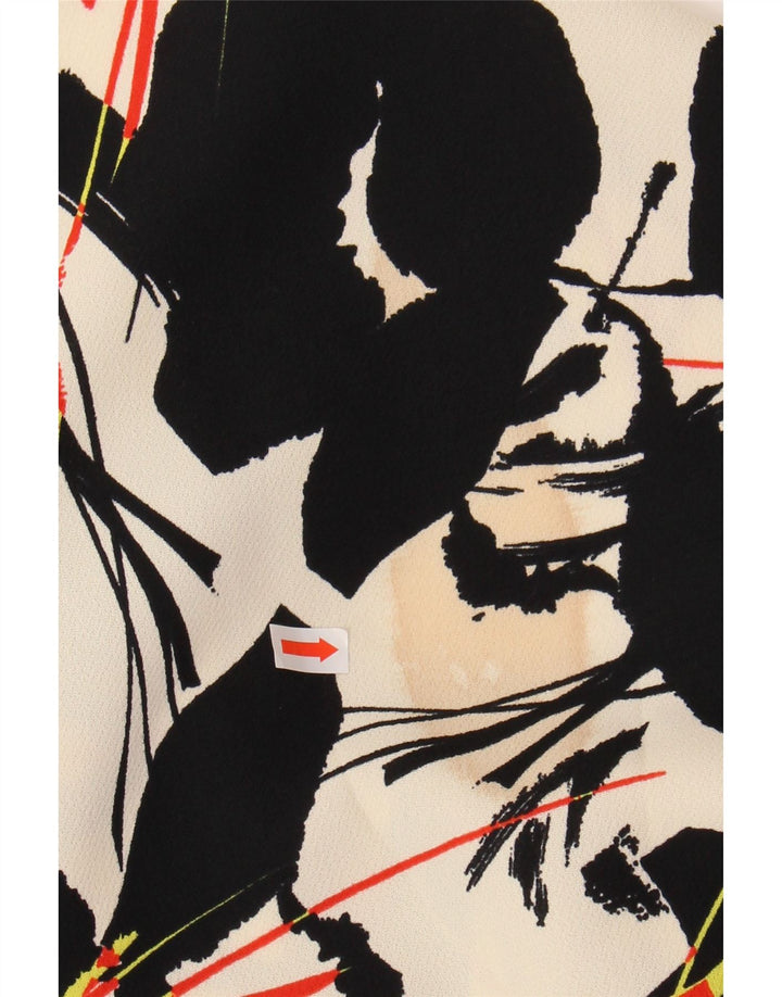 Fustă A-Line pentru femei WAREHOUSE UK 6 XS W25 Poliester Floral alb