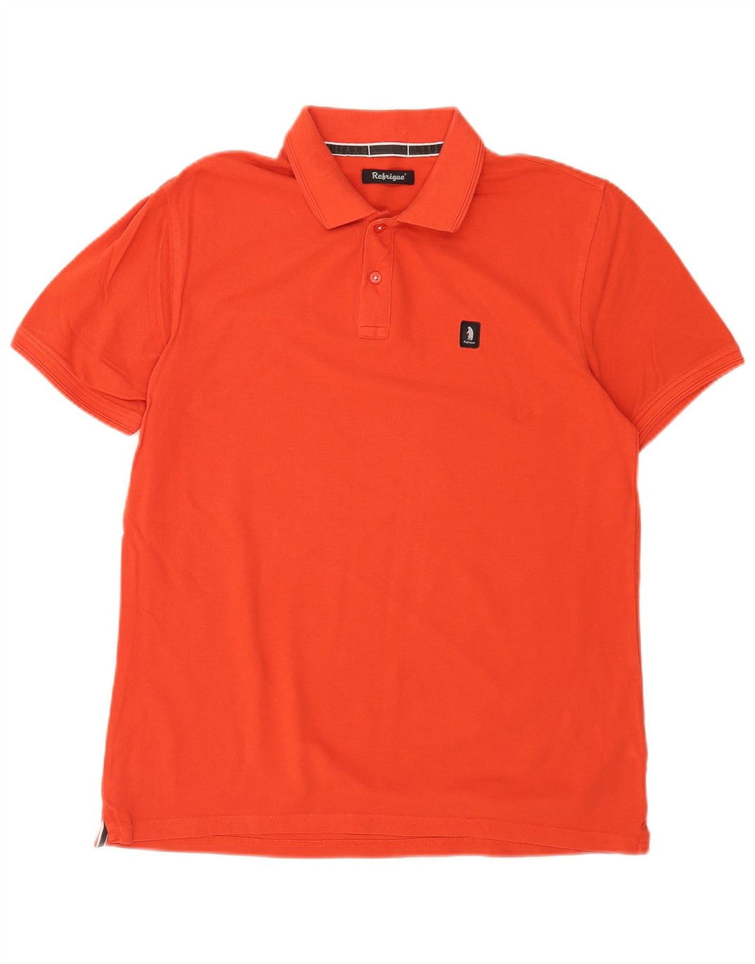 Tricou polo pentru bărbați Refrigue, bumbac portocaliu mare