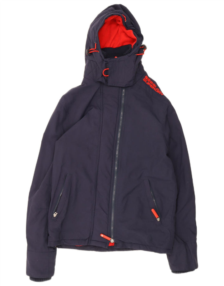 Jachetă Windbreaker cu grafică Superdry pentru bărbați UK 36 Small Bleumarin
