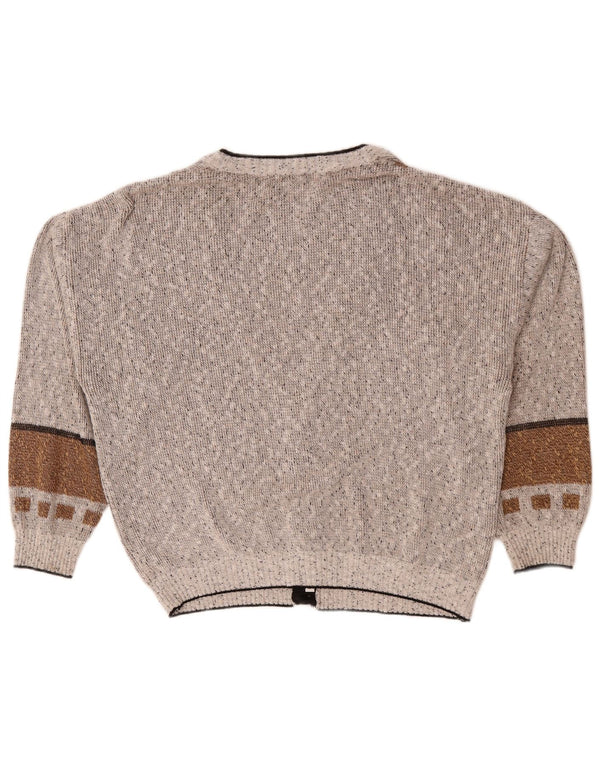 Cardigan pentru bărbați Maria Jose, XL, gri, bloc de culoare