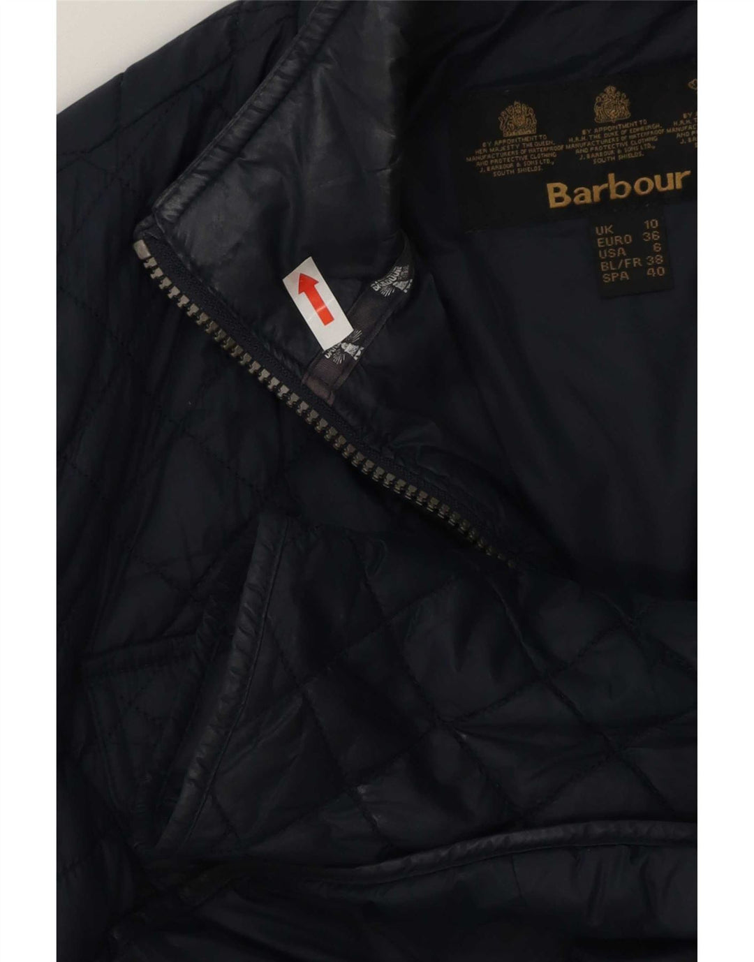 Jachetă matlasată Barbour pentru femei UK 10 Small Bleumarin