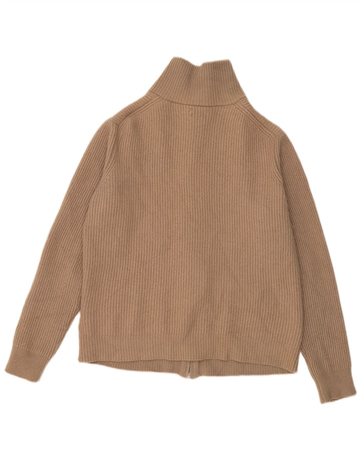 Pulover cardigan pentru femei MASSIMO DUTTI UK 16 mare bumbac gri
