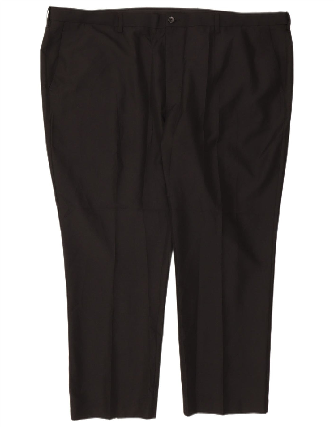 Pantaloni chino pentru bărbați Marks & Spencer, cu ajustare normală, L50 L29, poliester negru