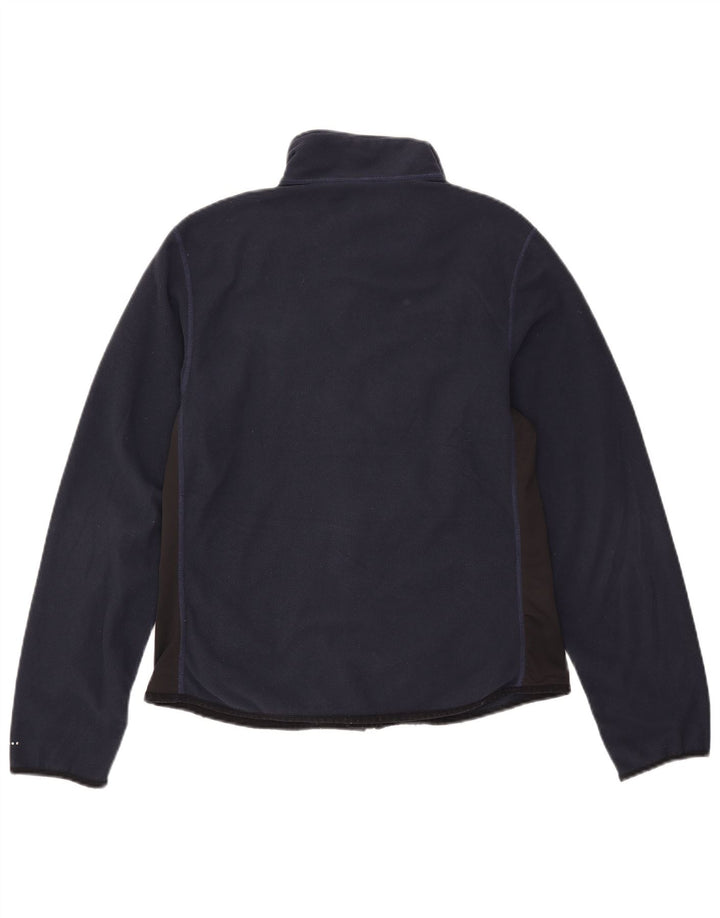 Jachetă fleece pentru femei Nike US 12/14, mare, albastru bleumarin, poliester