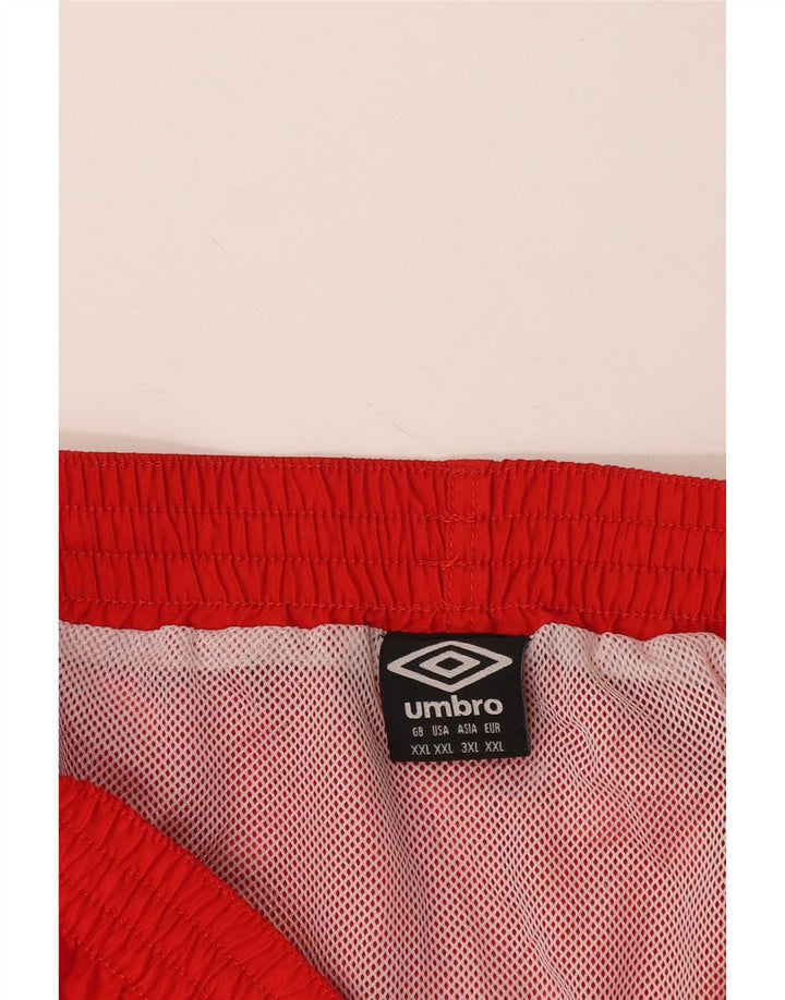 Pantaloni scurti sport Umbro pentru femei 2XL rosu