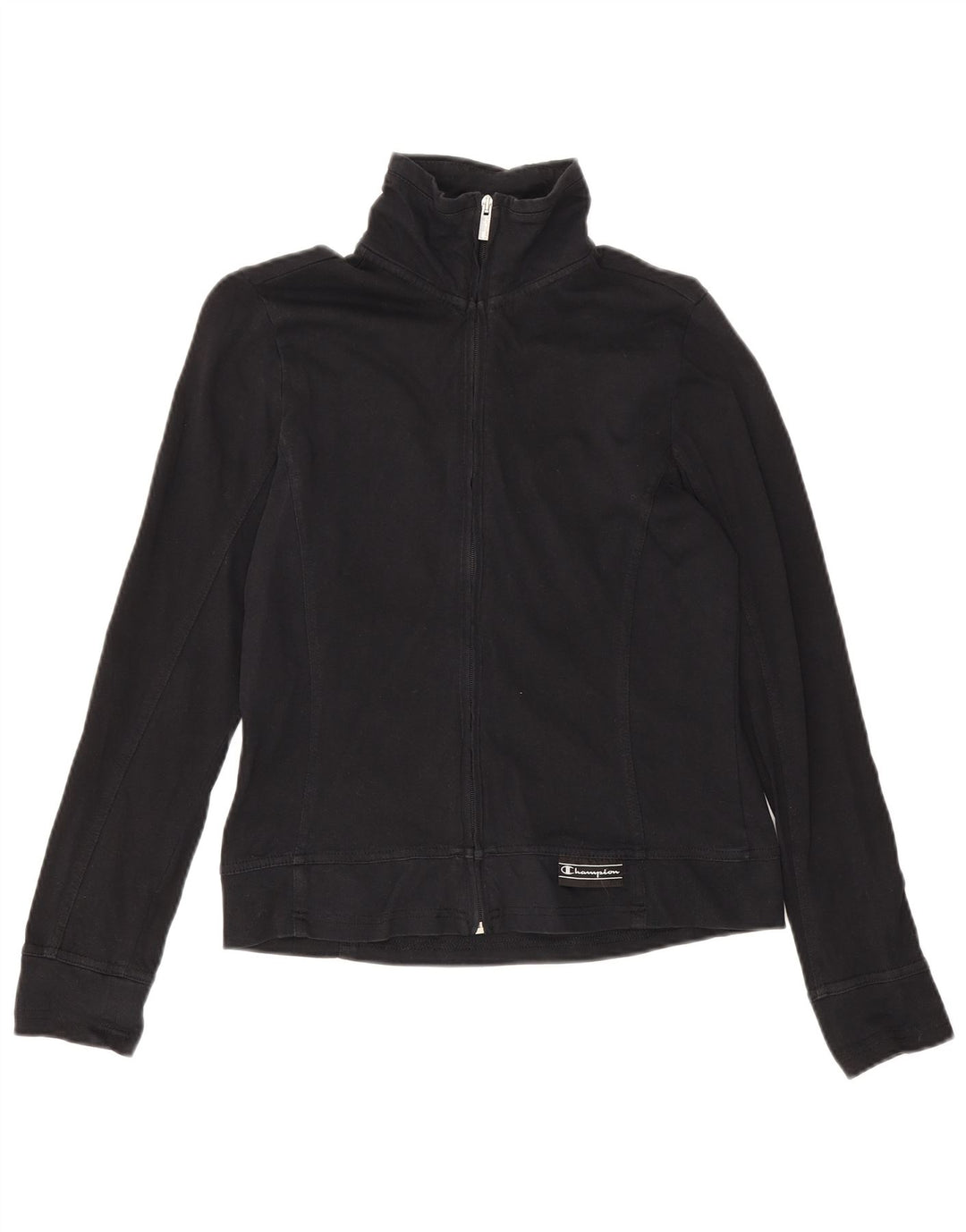 Jachetă de top pentru trening pentru femei Champion Easy Fit UK 10 Small Black