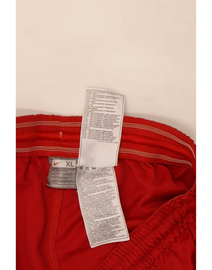 Pantaloni scurți sport pentru bărbați Nike XL poliester roșu
