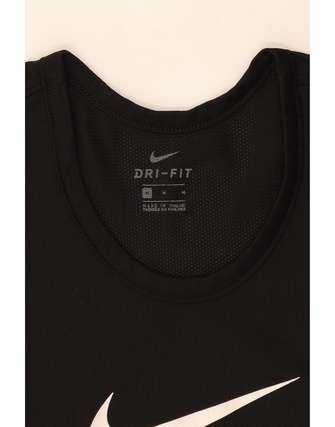 Vestă grafică Nike Dri Fit pentru bărbați, poliester mediu negru
