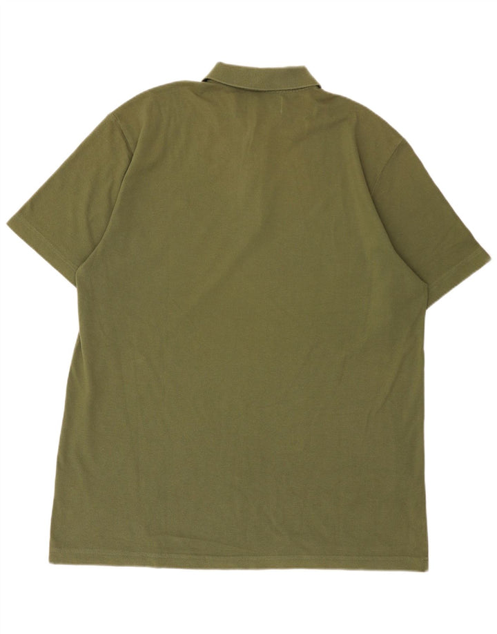 Cămașă polo pentru bărbați Kappa 2XL bumbac kaki