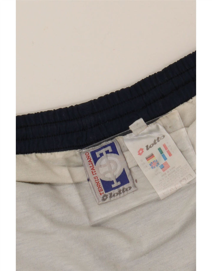LOTTO Mens Sport Shorts 3XL Navy Blue Polyester Vintage Lotto and Second-Hand Lotto from Messina Hembry 