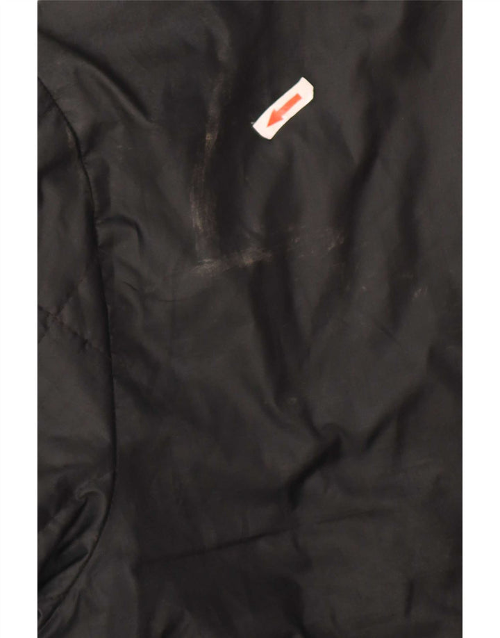 Jachetă căptușită cu glugă pentru bărbați Nike UK 40 Poliester negru mare