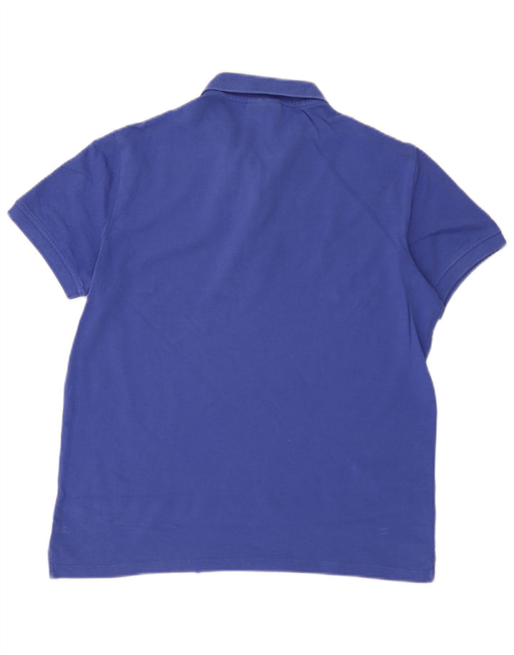 Tricou polo pentru bărbați Emporio Armani Albastru mediu