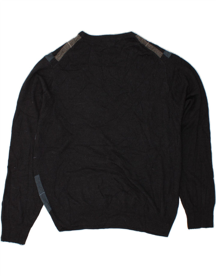 Pulover pentru bărbați DOCKERS, cu gâtul turn, 2XL, gri, mozaic, acrilic
