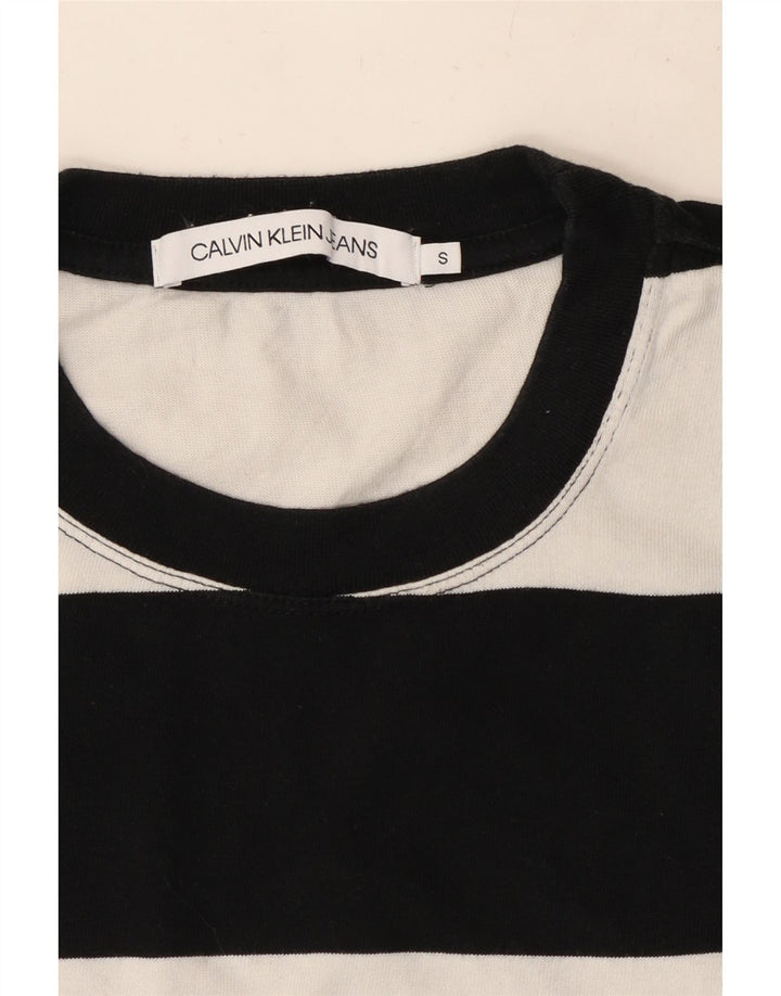 CALVIN KLEIN JEANS Tricou pentru bărbați Top mic cu dungi negre