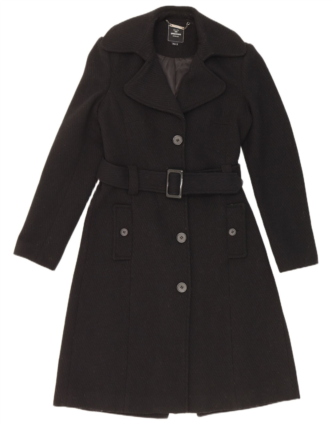Pardesiu pentru femei Specchio UK 10 Small Black