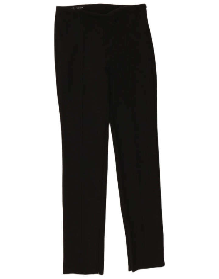 Pantaloni casual slim pentru femei Zara Mici L26 L33 Negri