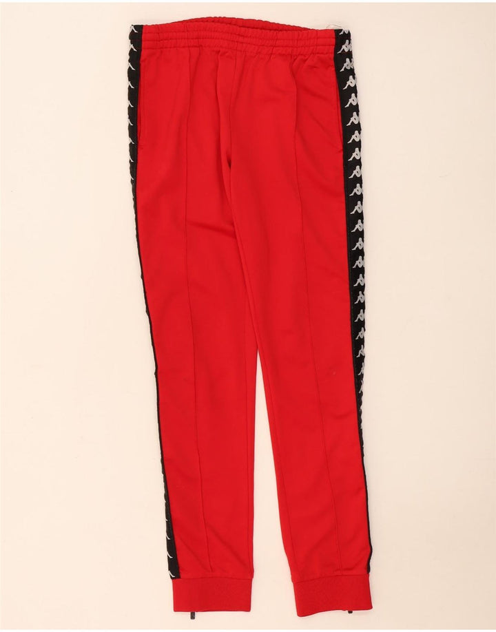 Pantaloni de trening cu grafică pentru bărbați Kappa Pantaloni de jogging, roșii mici, color block