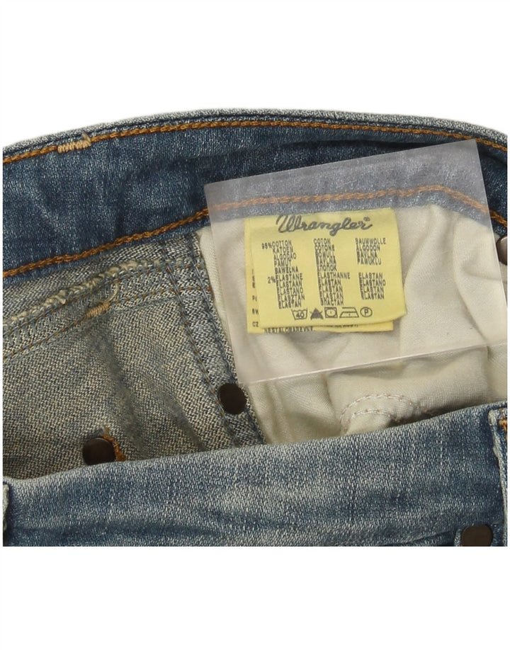 Blugi Wrangler pentru femei Sofia Bootcut W29 L30 Bumbac Albastru