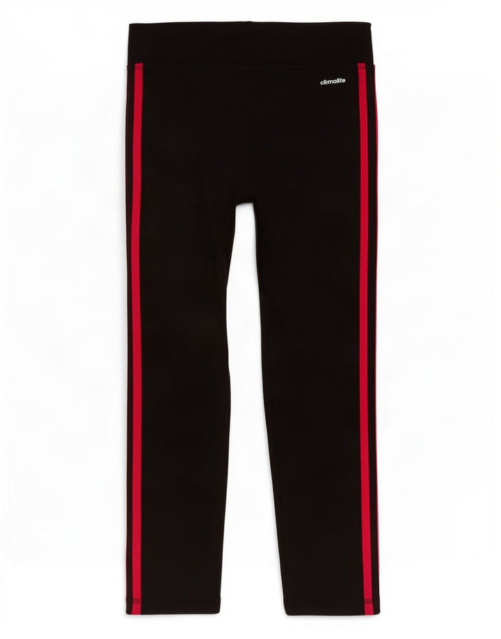 Leggings Adidas Climalite Capri pentru femei UK 8/10 Poliester negru mic