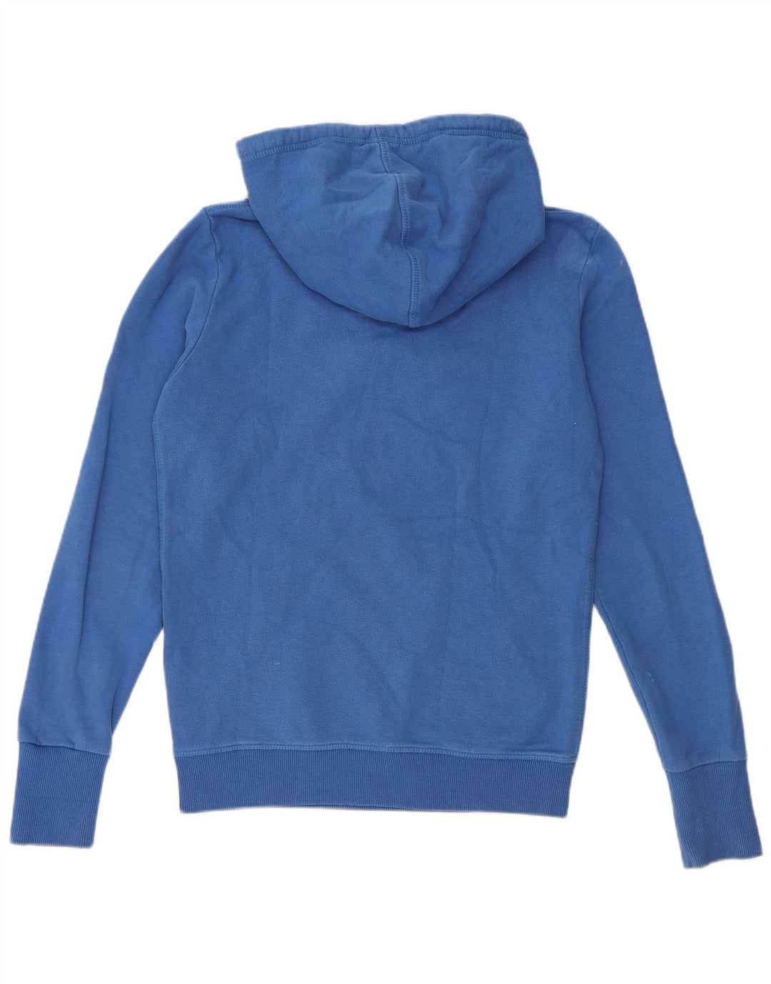 Pulover cu glugă grafic Superdry pentru bărbați, bumbac albastru mediu