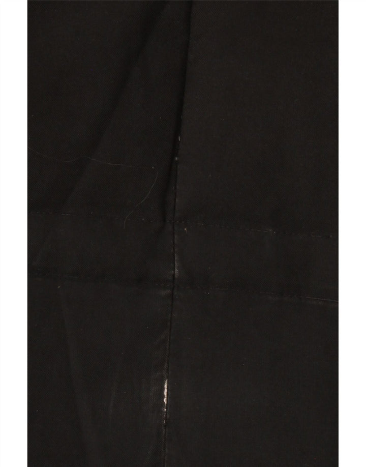 ARMANI Mens Hooded Padded Jacket UK 34 XS Black Polyester