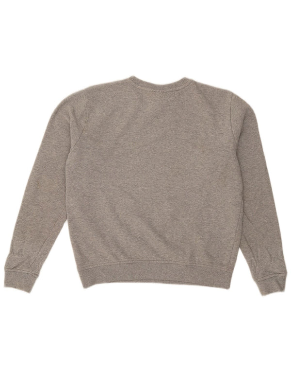 Pulover supradimensionat pentru femei Fila UK 10 Bumbac gri mic