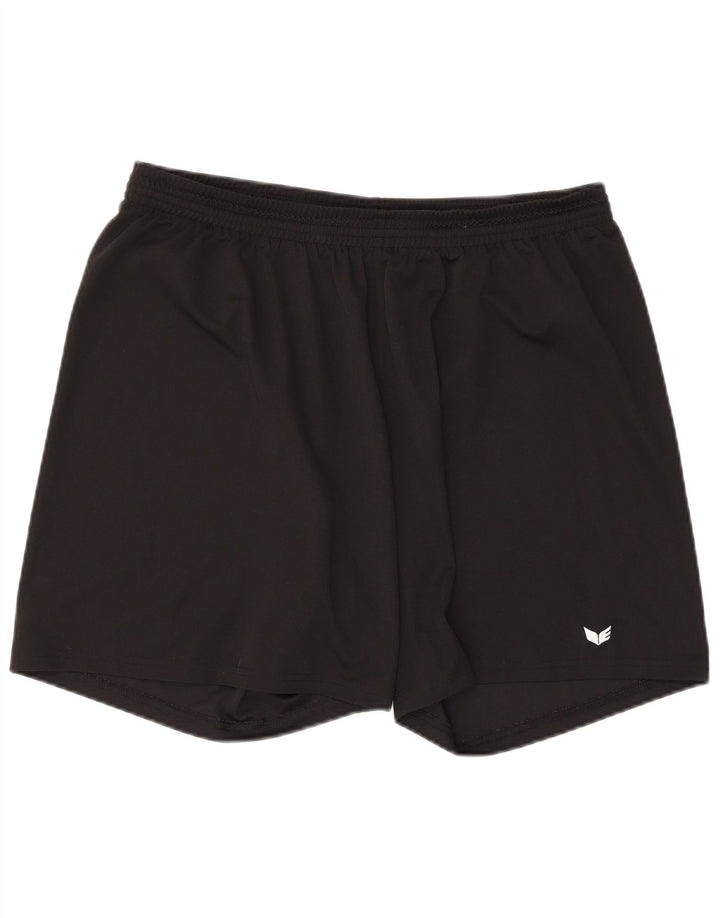 Pantaloni scurți sport Erima pentru femei UK 18 XL poliester negru