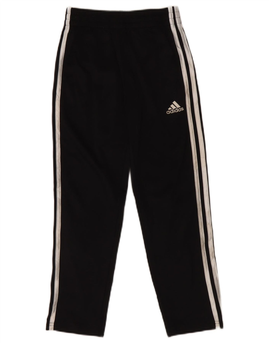 Pantaloni de trening Adidas baieti 7-8 ani poliester negru