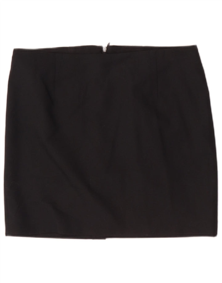 Fusta mini pentru femei Zara Medium W28 Poliester negru