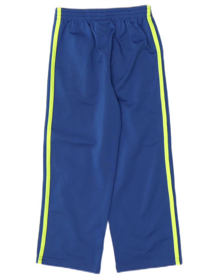 Pantaloni de trening Adidas baieti 4-5 ani poliester albastru