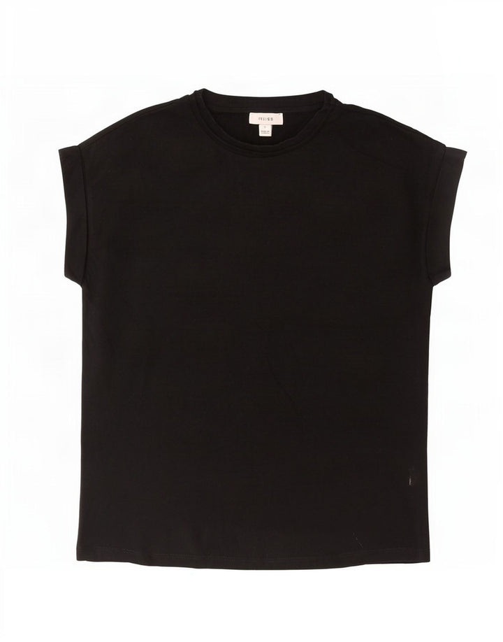 Tricou pentru bărbați Reiss Top mic bumbac negru