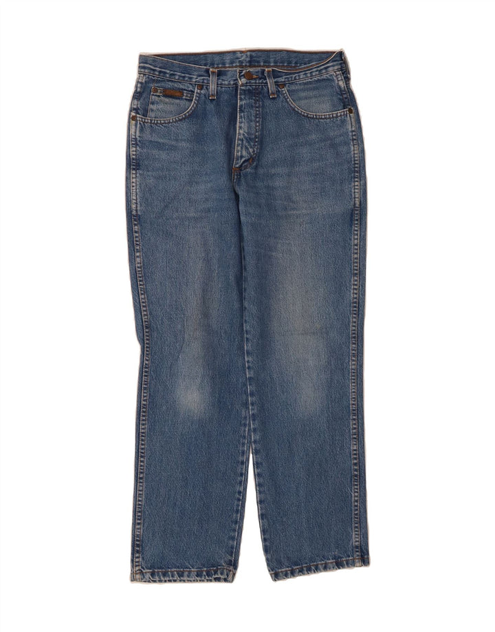 WRANGLER Mens Straight Jeans W32 L28 Blue Cotton Vintage Wrangler and Second-Hand Wrangler from Messina Hembry 