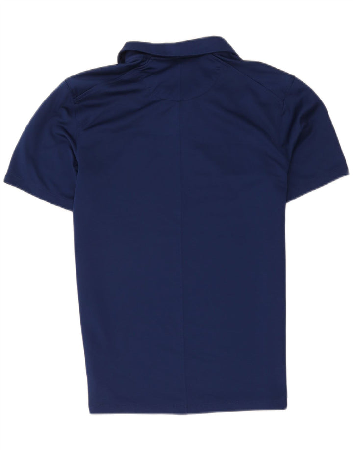 Tricou polo Nike pentru bărbați Dri Fit Poliester bleumarin mic