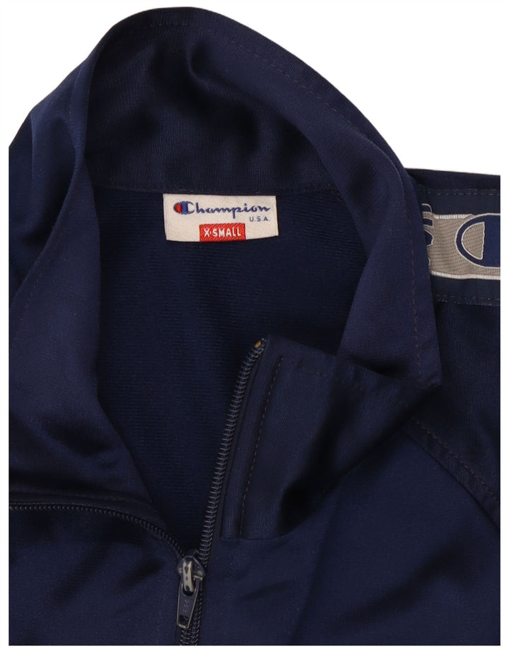 Jachetă de top pentru trening pentru bărbați Champion XS bleumarin, color block