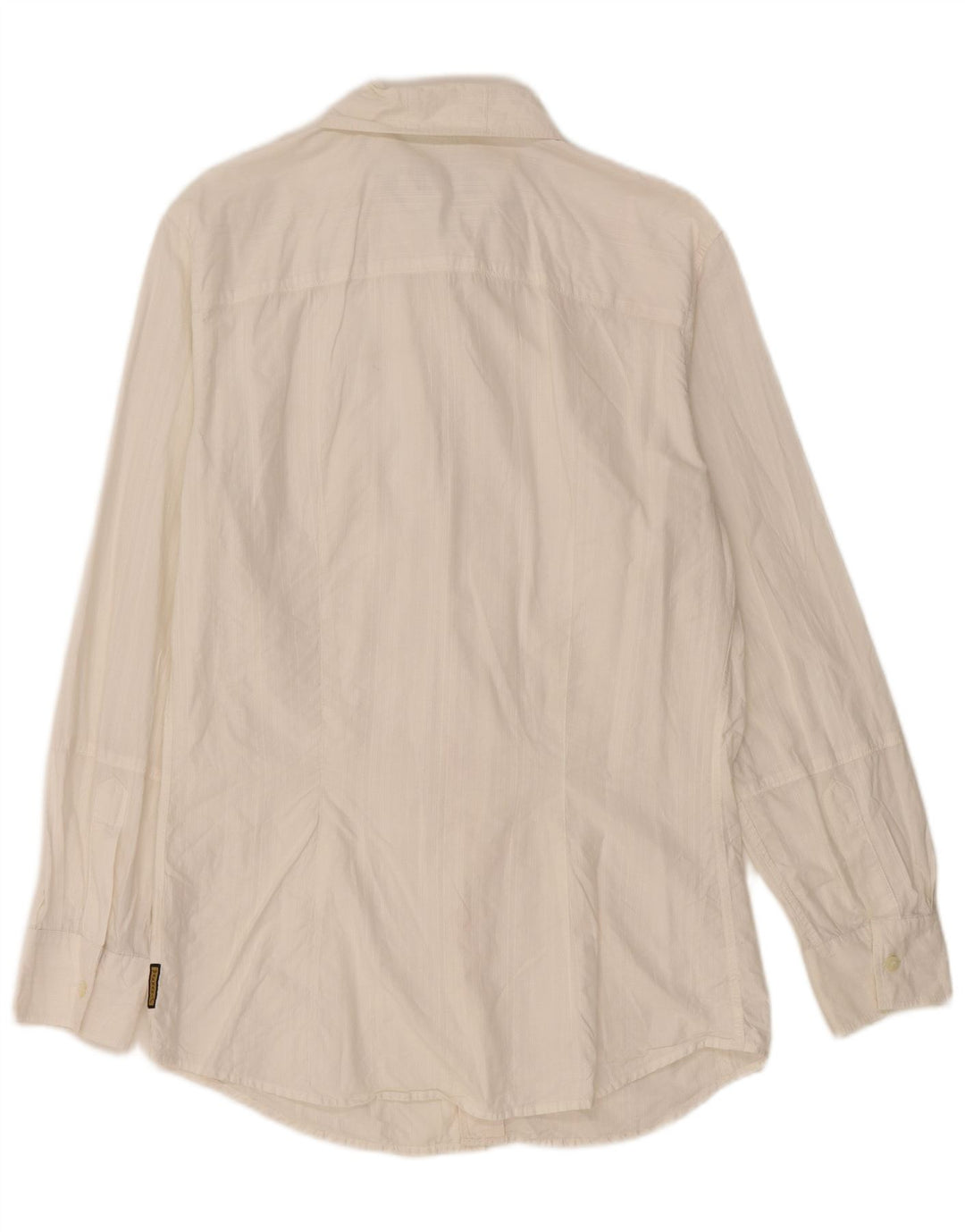 Cămașă pentru bărbați ARMANI JEANS, bumbac alb mediu