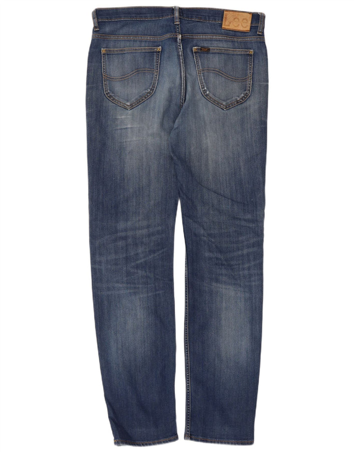 Blugi Lee Rider Slim pentru bărbați W34 L32 Bumbac albastru
