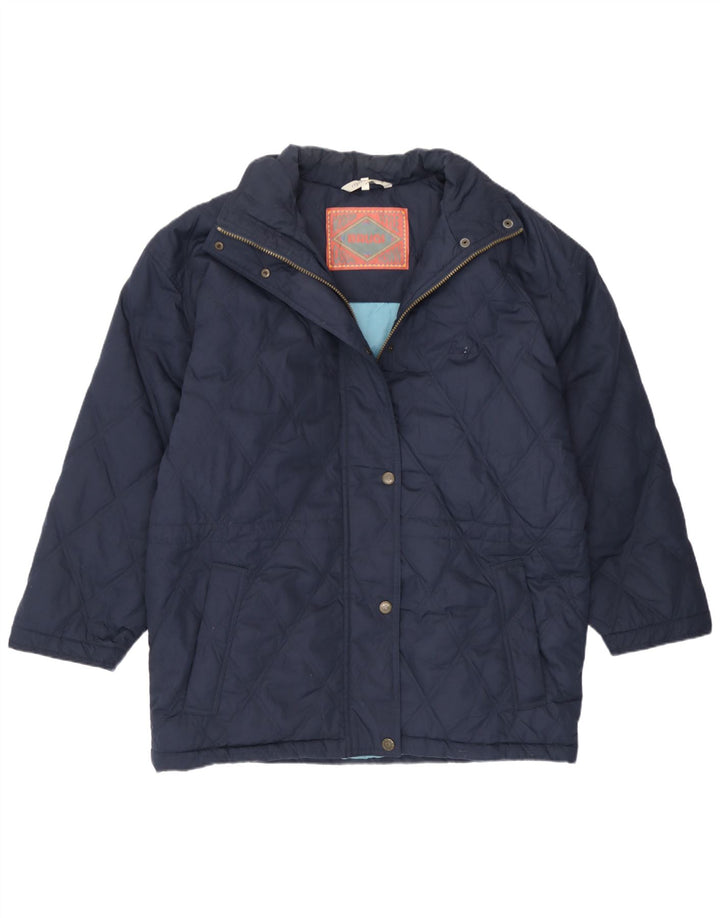 Jachetă căptușită pentru femei Brugi, cu tăiere largă, IT 44 Medium, bleumarin, poliamidă