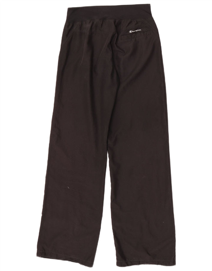 Pantaloni de trening Champion pentru femei UK 10 Poliester negru mic