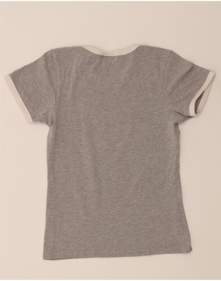 PUMA Womens Graphic T-Shirt Top UK 12 Medium Grey Vintage Puma and Second-Hand Puma from Messina Hembry 