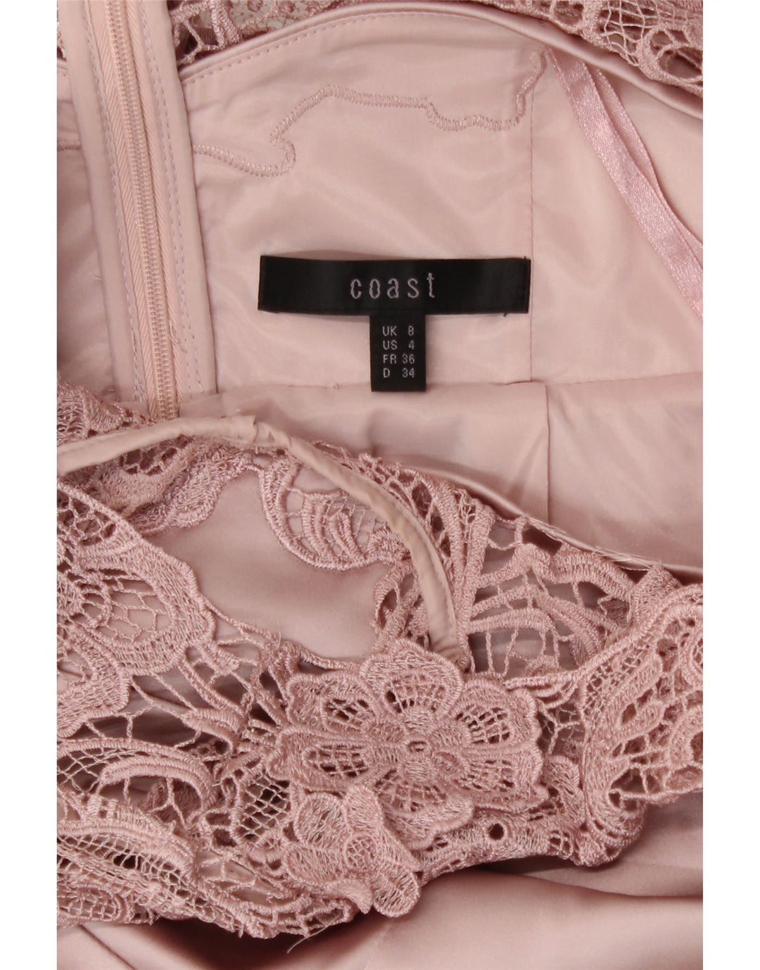 Rochie teacă pentru femei Coast UK 8, poliester roz mic