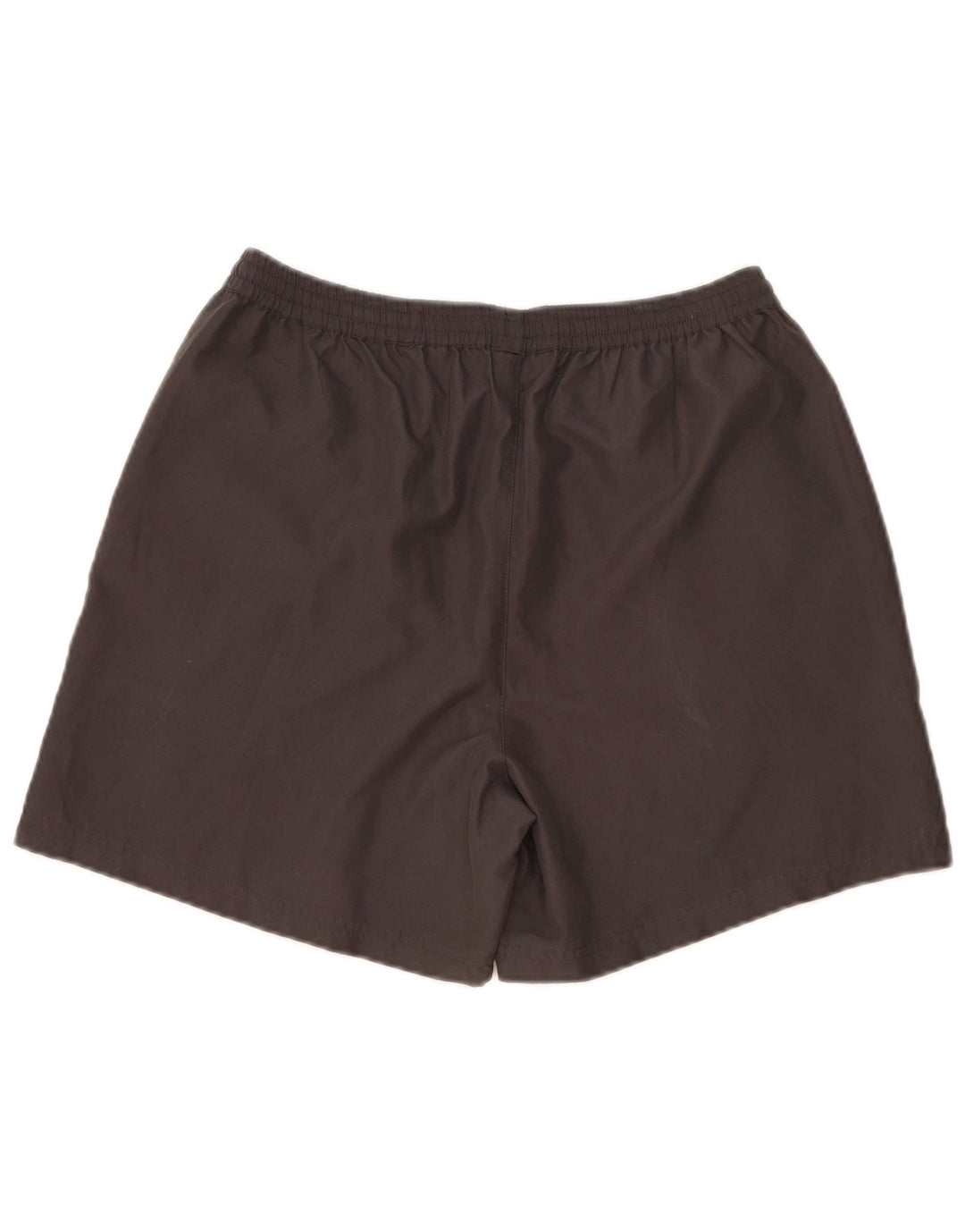 Pantaloni scurți de sport cu grafică Fila pentru bărbați, mari, gri, poliester color bloc