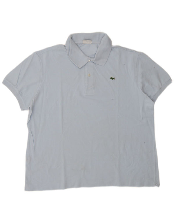 Tricou polo pentru bărbați LACOSTE Mărimea 6 XL Bumbac albastru